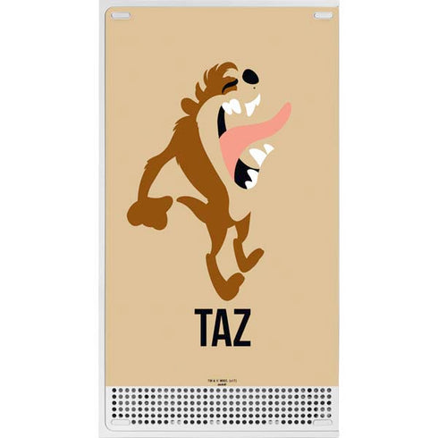 Looney Tunes Taz Identity Xbox Series S Console Skin